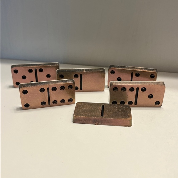 Custom Handmade complete Dominos Set (28 pieces) - Picture 1 of 8